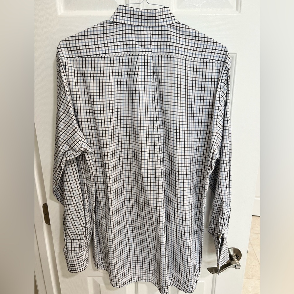 Peter Millar Size Large Dress Shirt Button Down EUC - Picture 2 of 3